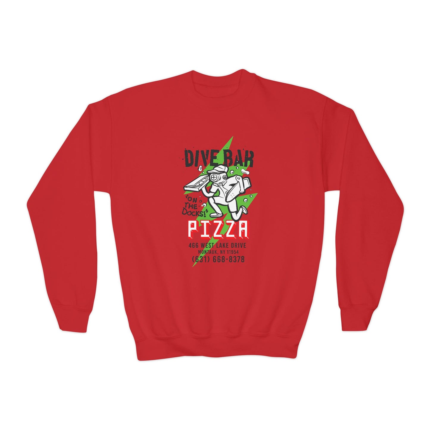 "Delivery Diver" - Youth Crewneck Sweatshirt