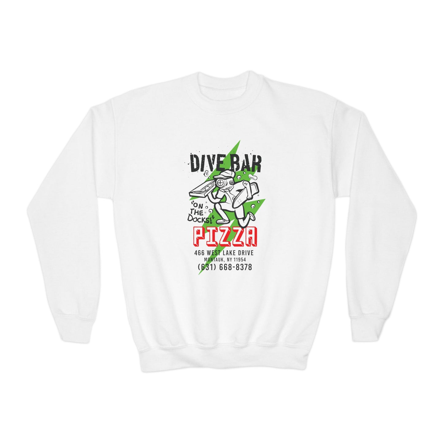 "Delivery Diver" - Youth Crewneck Sweatshirt