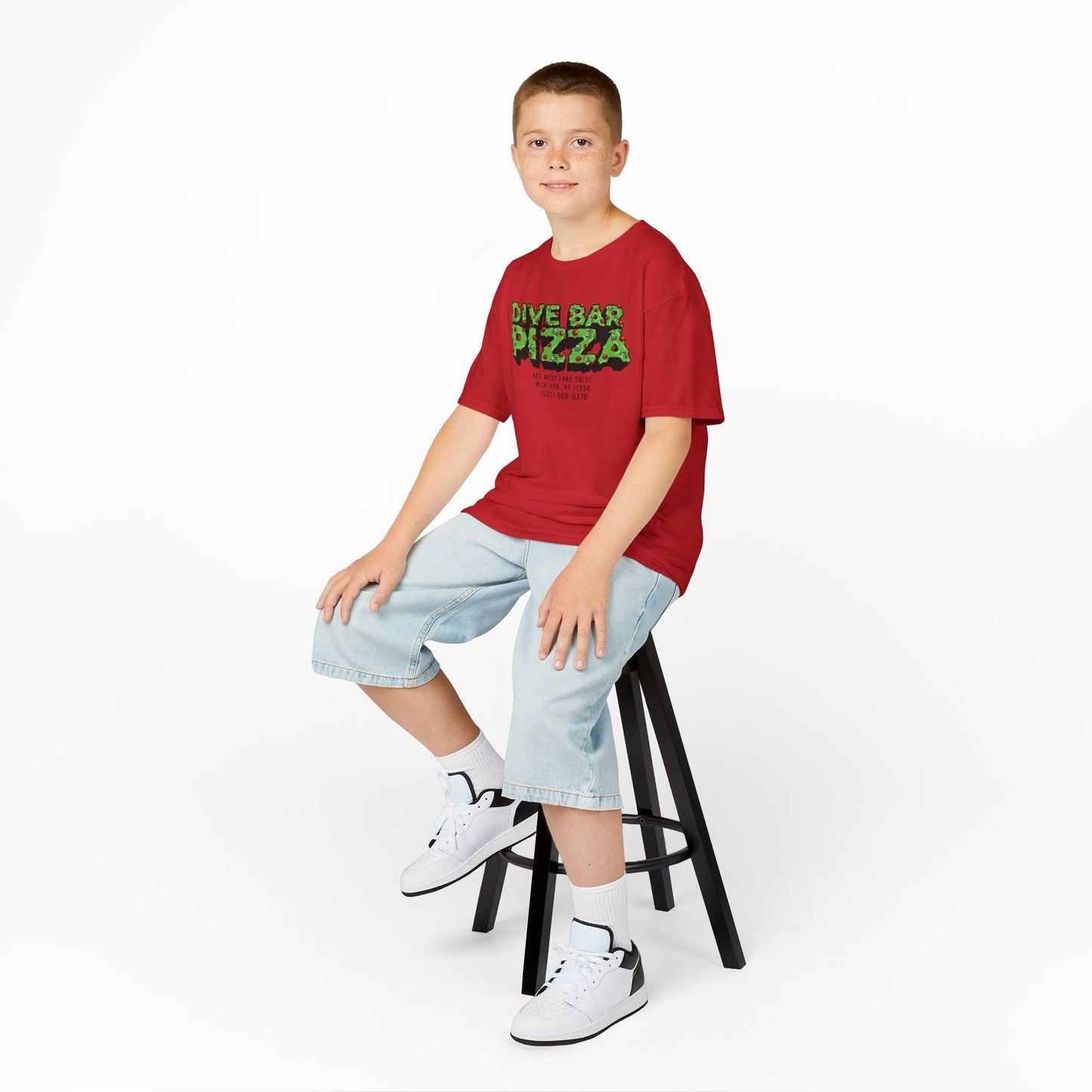 "Double Down" - Kids Size T-Shirt (Lightning Green)