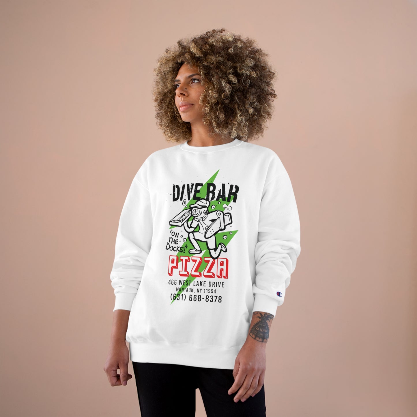 "Delivery Diver" - Adult Champion Sweatshirt